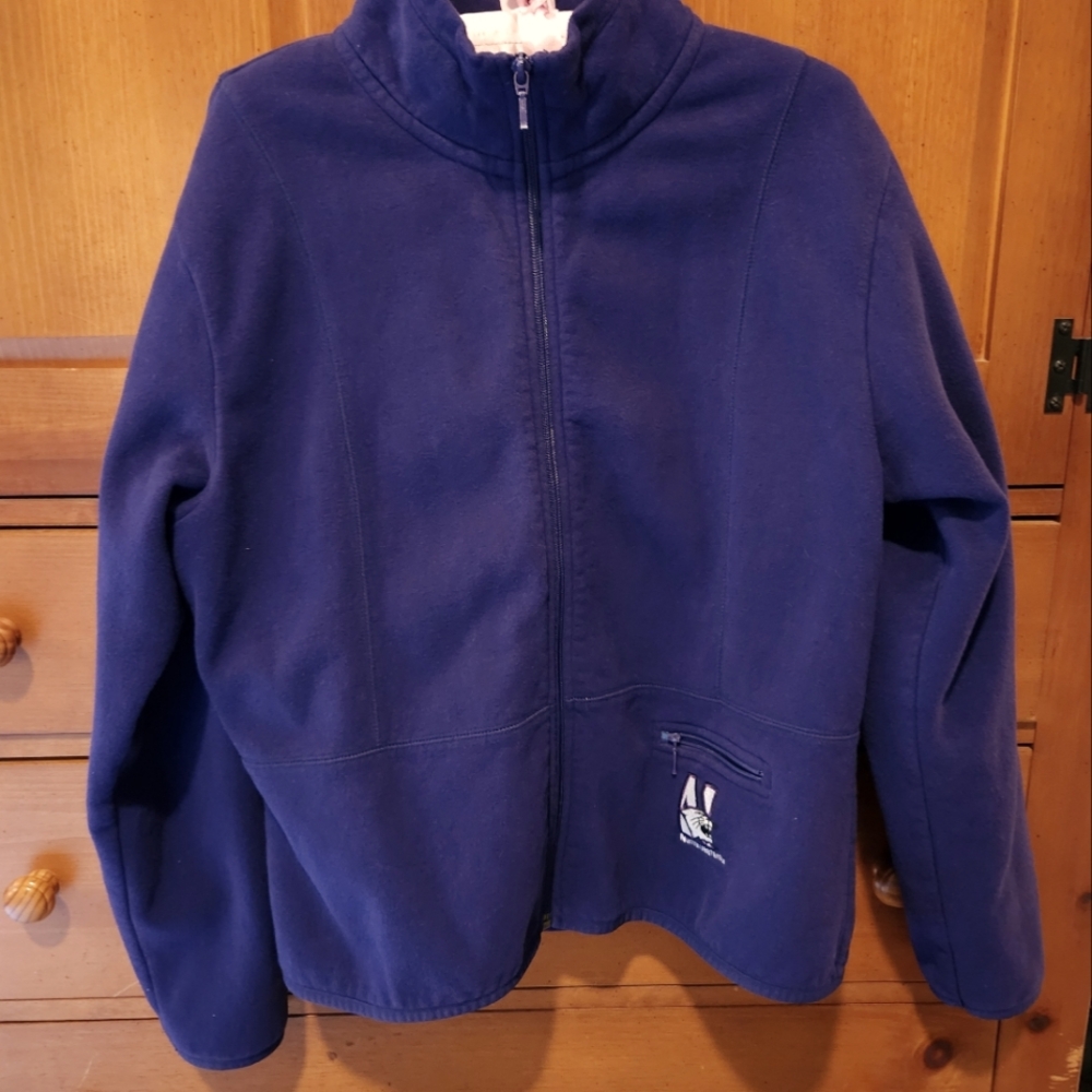 Fleece women's jacket XL - Northwestern U